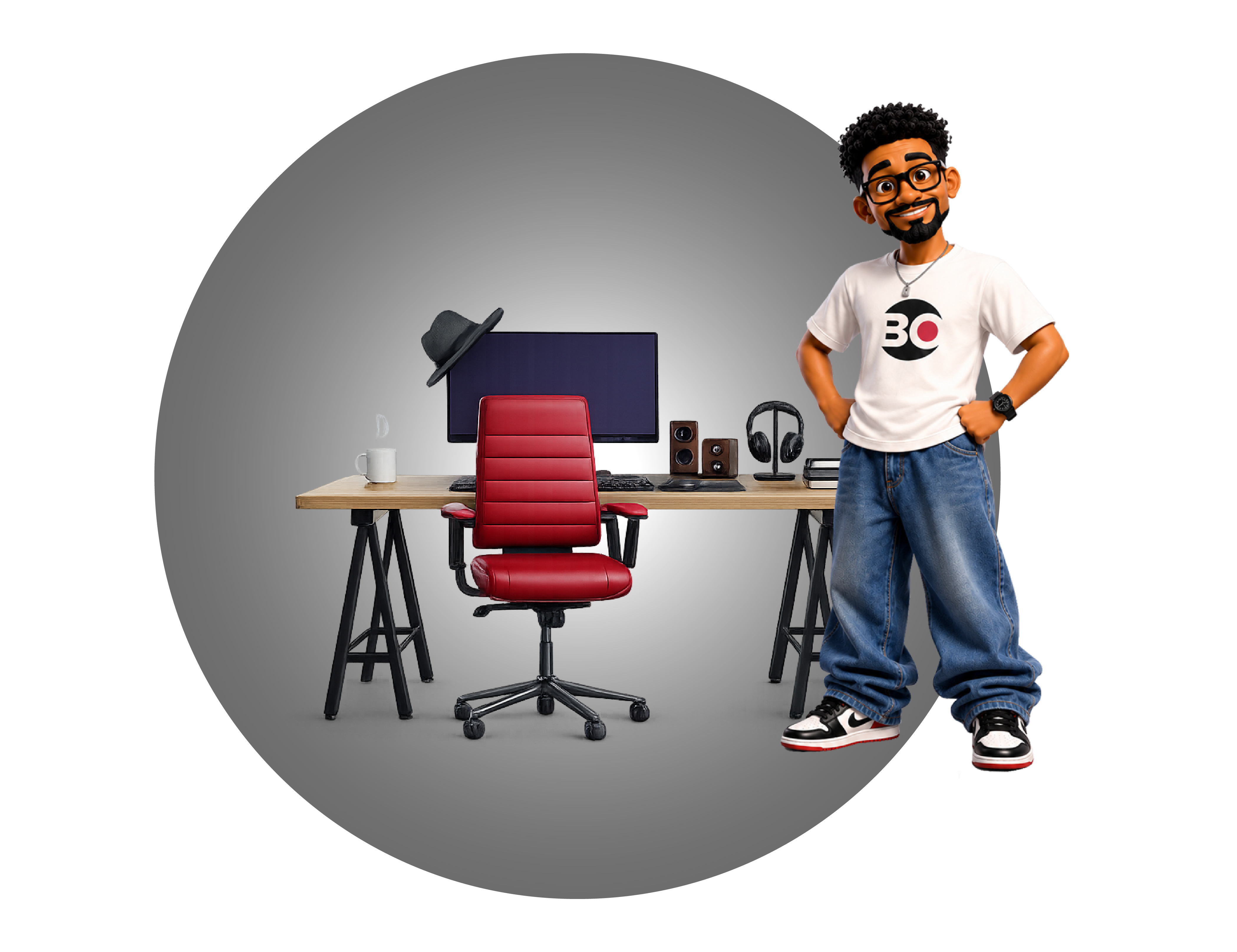 Bold Creative Studio Setup
